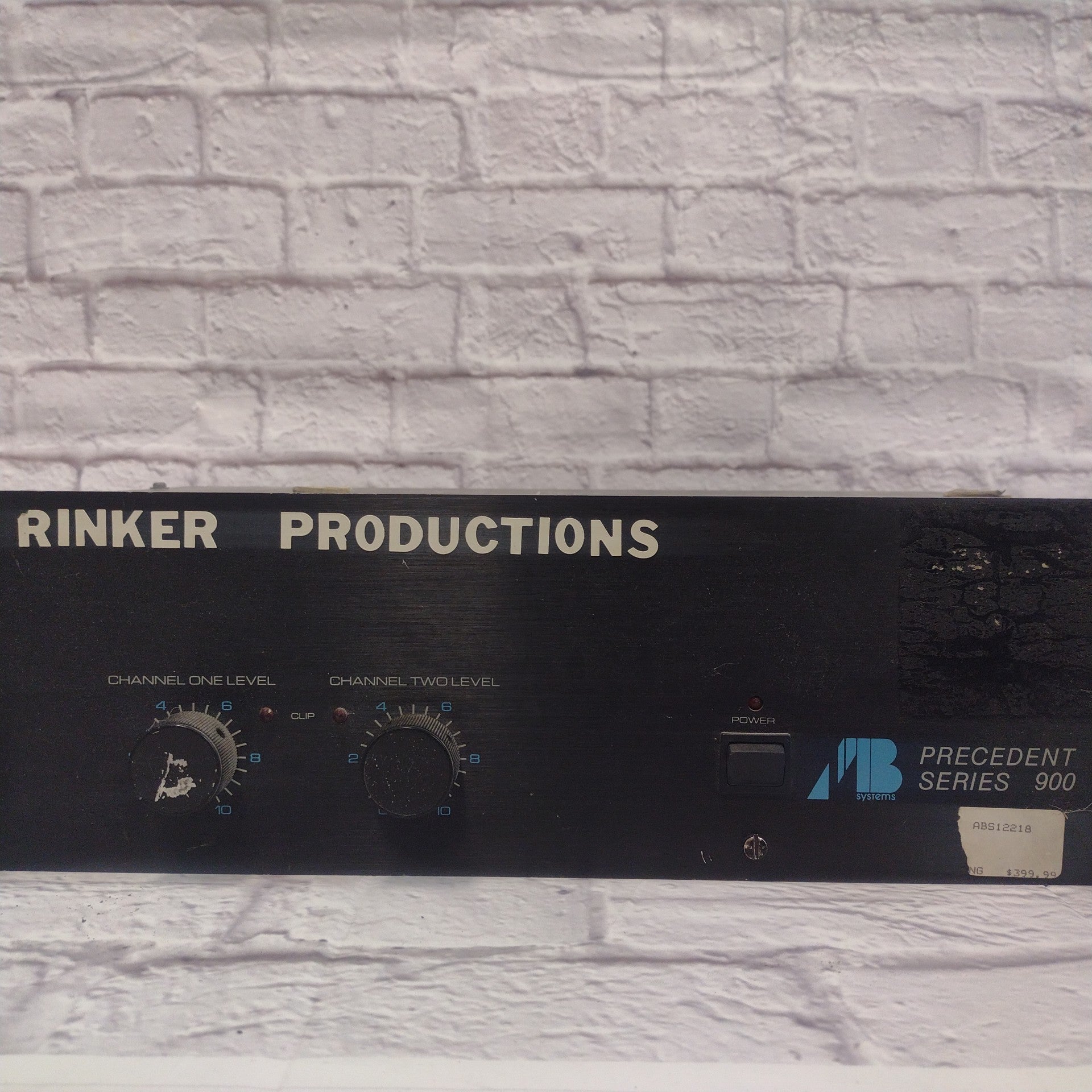 AB International Precedent Series 900 Power Amp