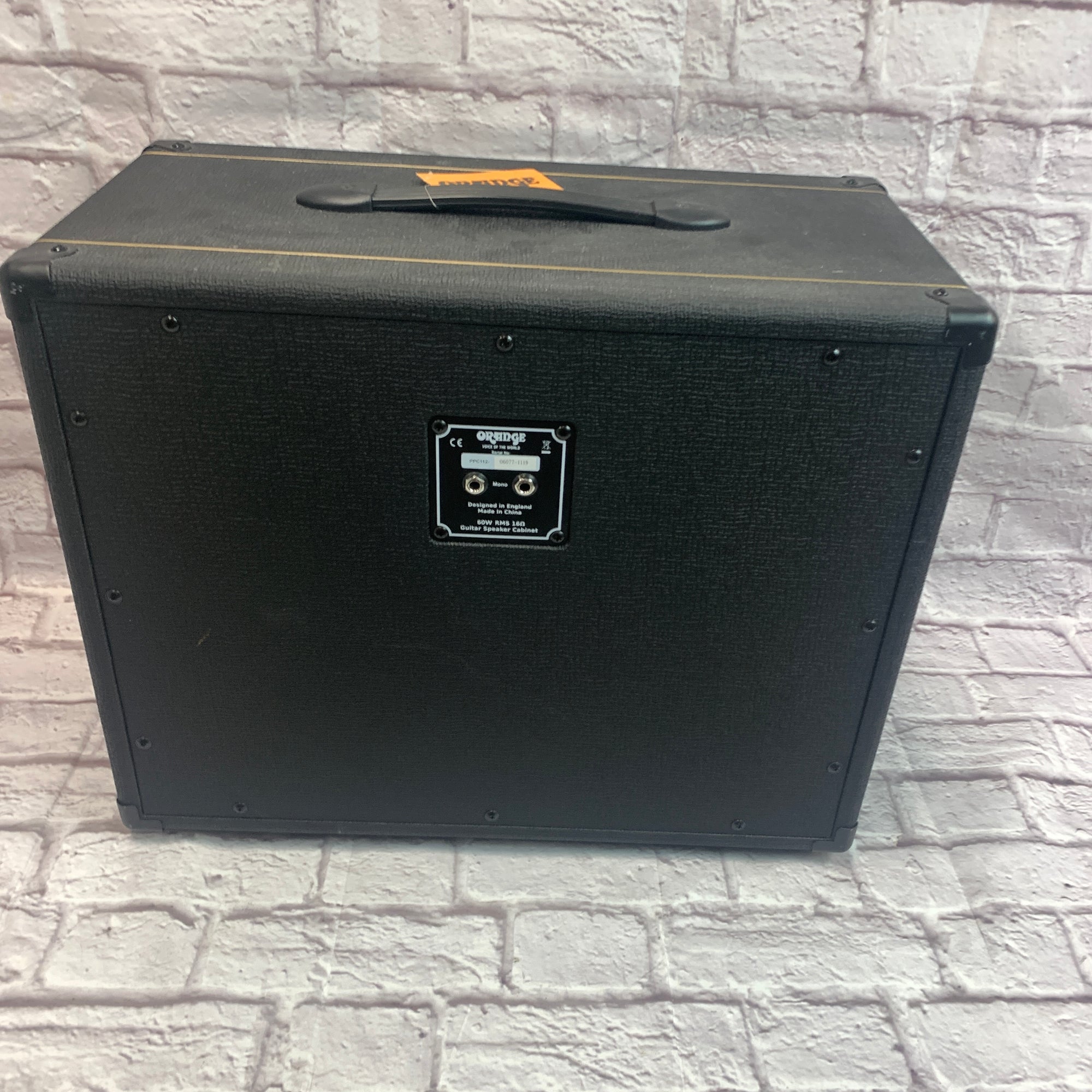 Orange Amps PPC112 1x12 Speaker Cabinet Celestion Vintage 30 16 ohm
