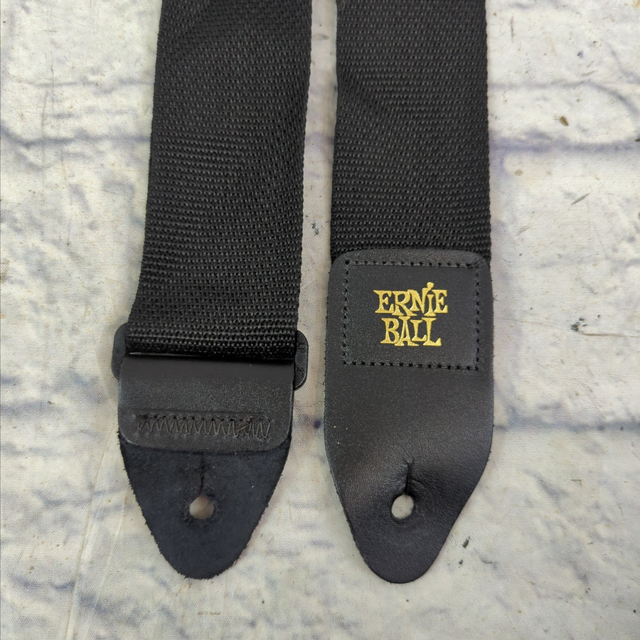 Ernie Ball Black Polypro Guitar Strap