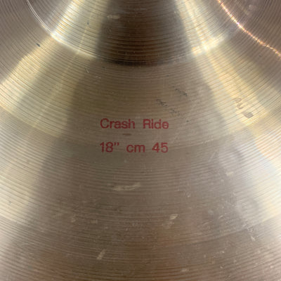 Slingerland 80's Black Gold 18 Crash Ride Cymbal