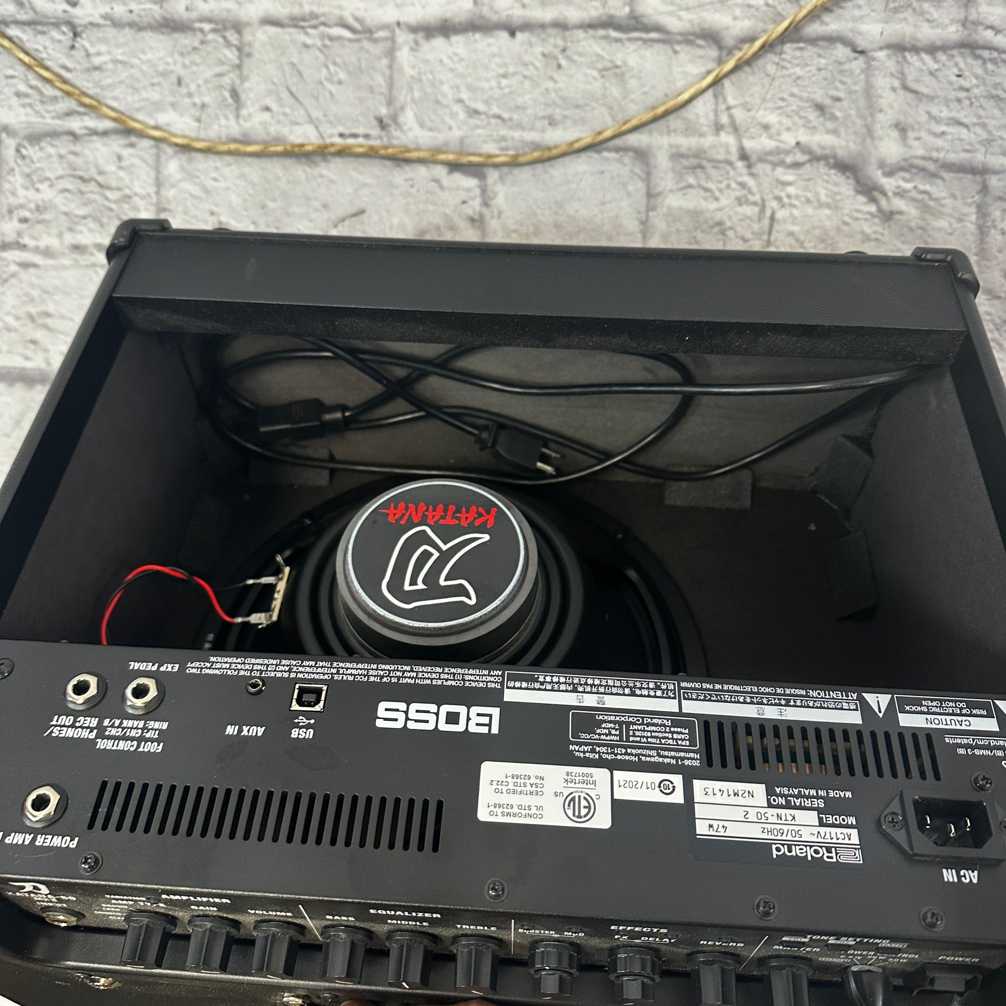 Boss Katana 50 MKII Guitar Combo Amp