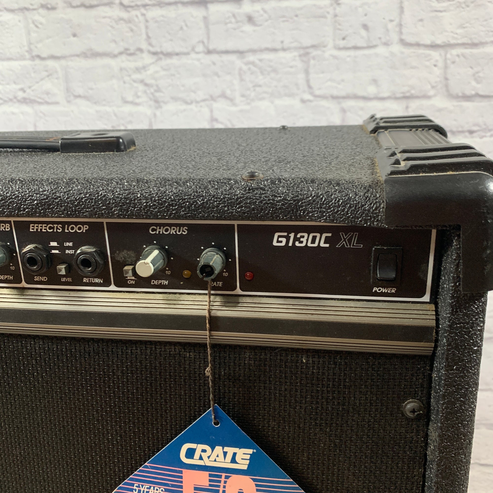 Crate G130C XL Chorus 2x12 Guitar Combo Amp w/ casters