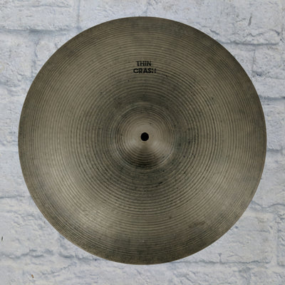 Zildjian 16" Thin Crash Hollow Logo Cymbal