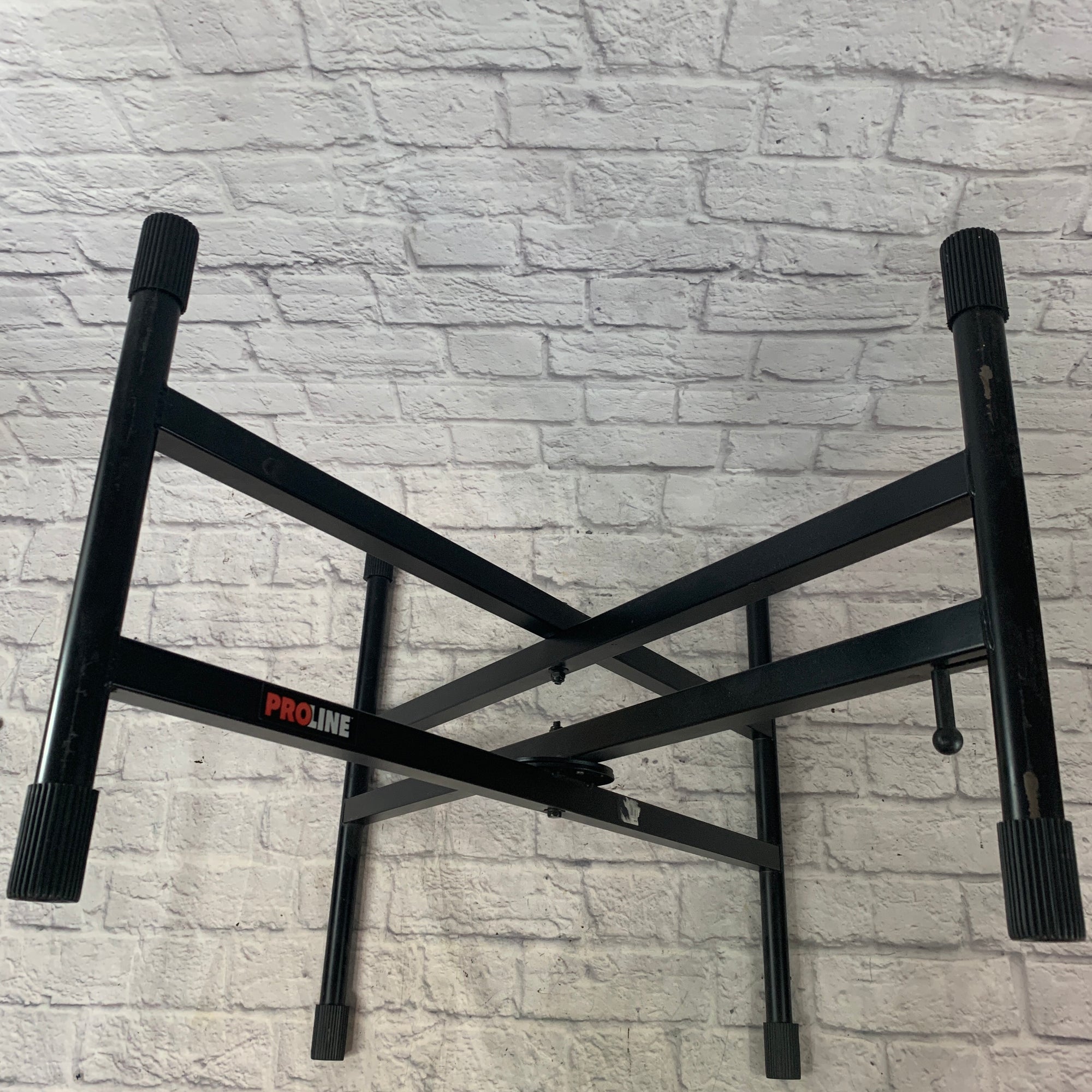 Proline Black Heavy Duty Trigger Keyboard Stand
