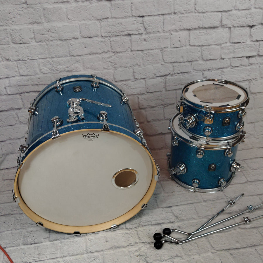 Natal 3 Piece Blue Sparkle Original Maple Kit