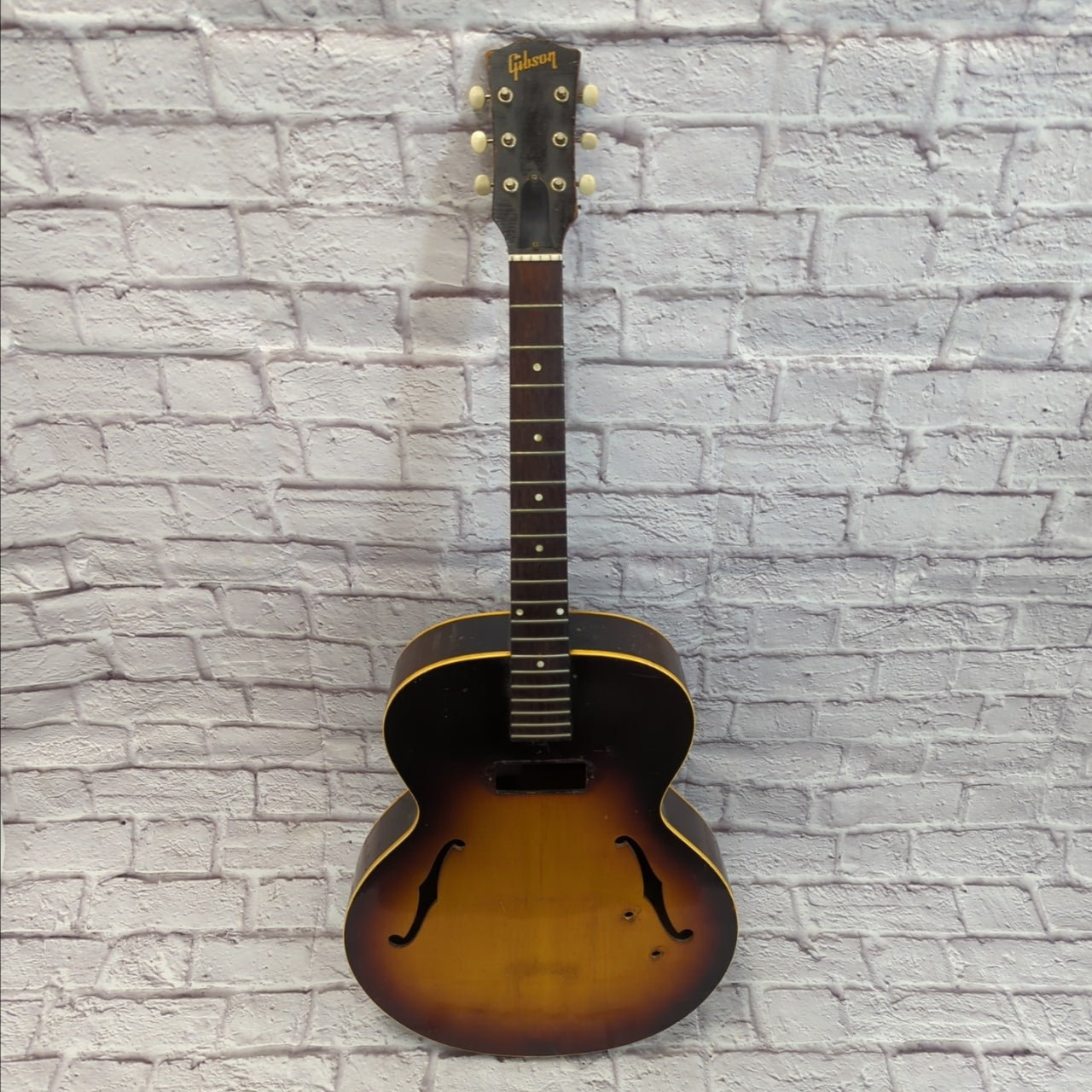 Gibson Vintage 1950s ES125 Husk Neck Body Tuners