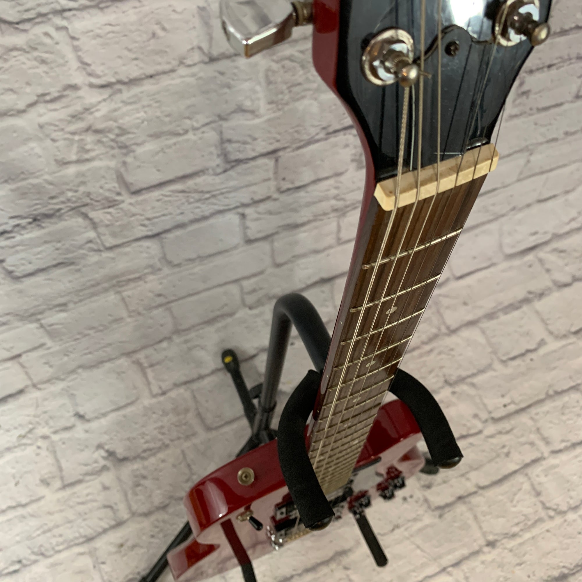 Squier 20th Anniversary Red M-50 Electric Guitar