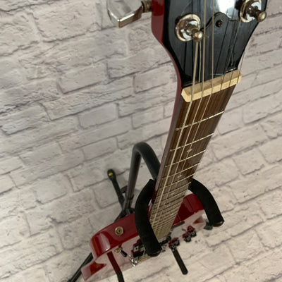Squier 20th Anniversary Red M-50 Electric Guitar
