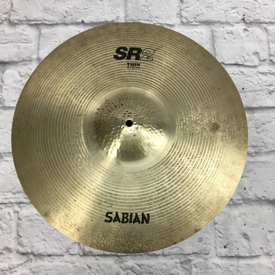Sabian 18in SR2 Thin Crash / Ride Cymbal