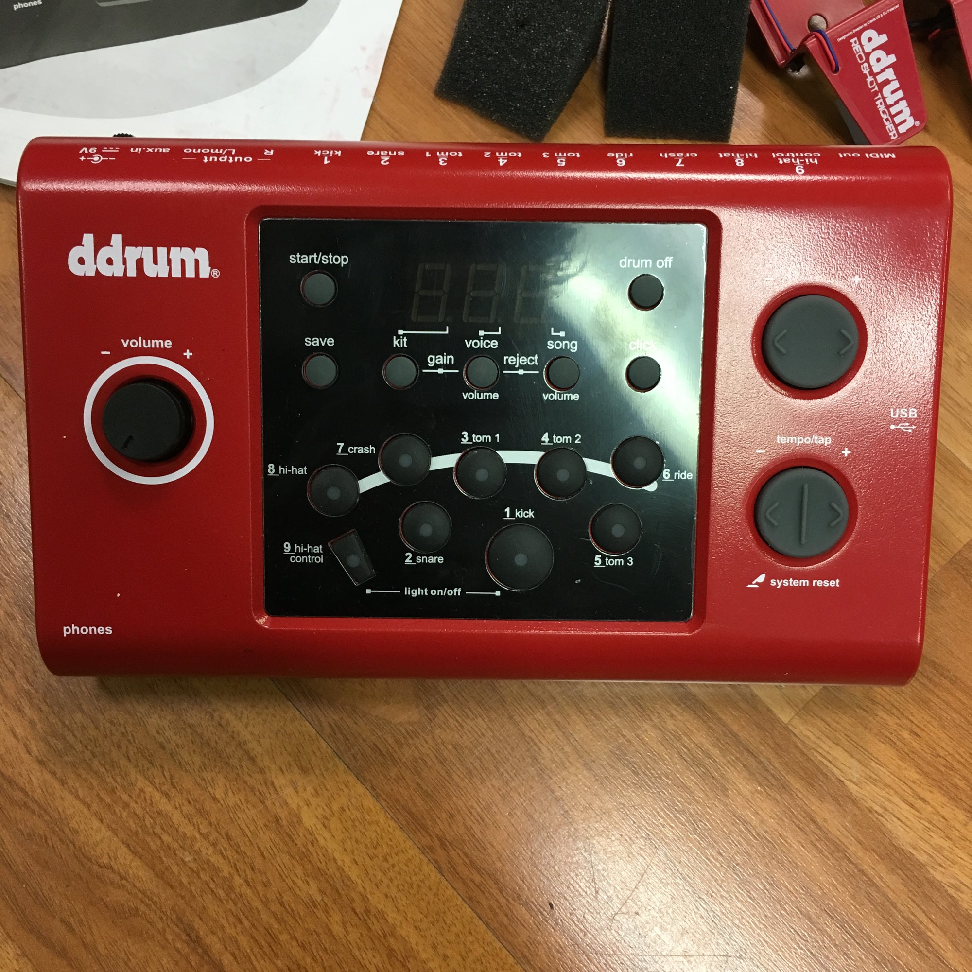 Ddrum DD1 Module and 2 Triggers - Evolution Music