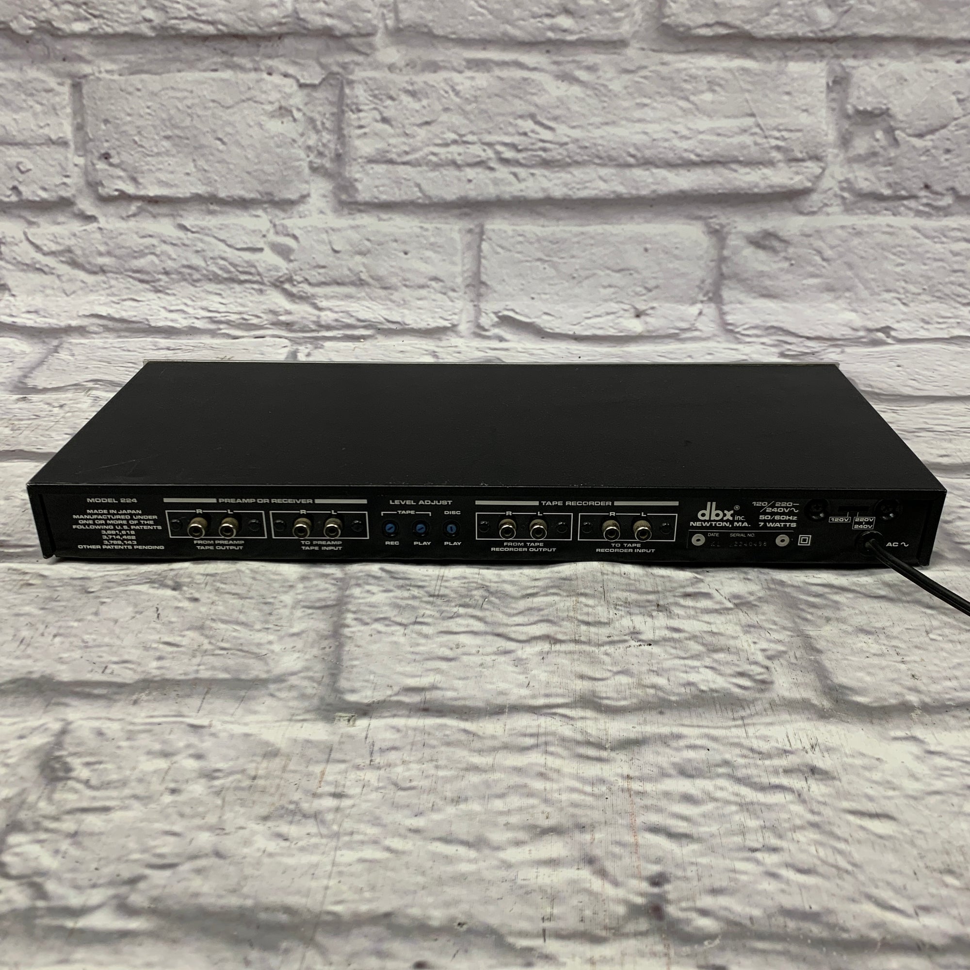 DBX Model 224 Type II Tape Noise Reduction System