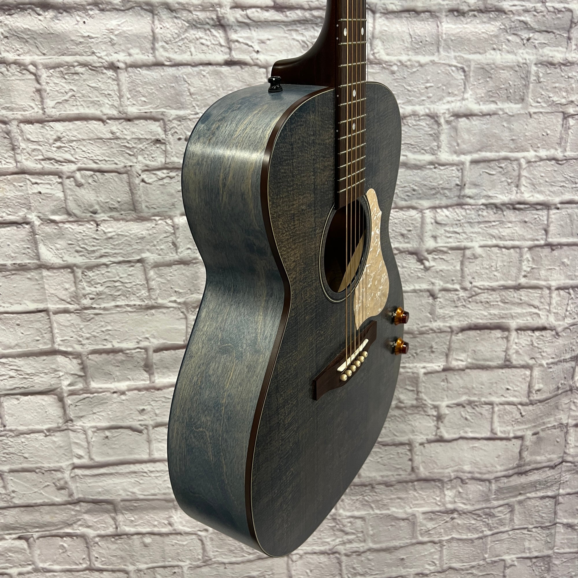 Art & Lutherie Legacy Denim Blue Q Discrete Acoustic Guitar