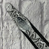 Walker & Williams White Snakeskin Guitar Strap