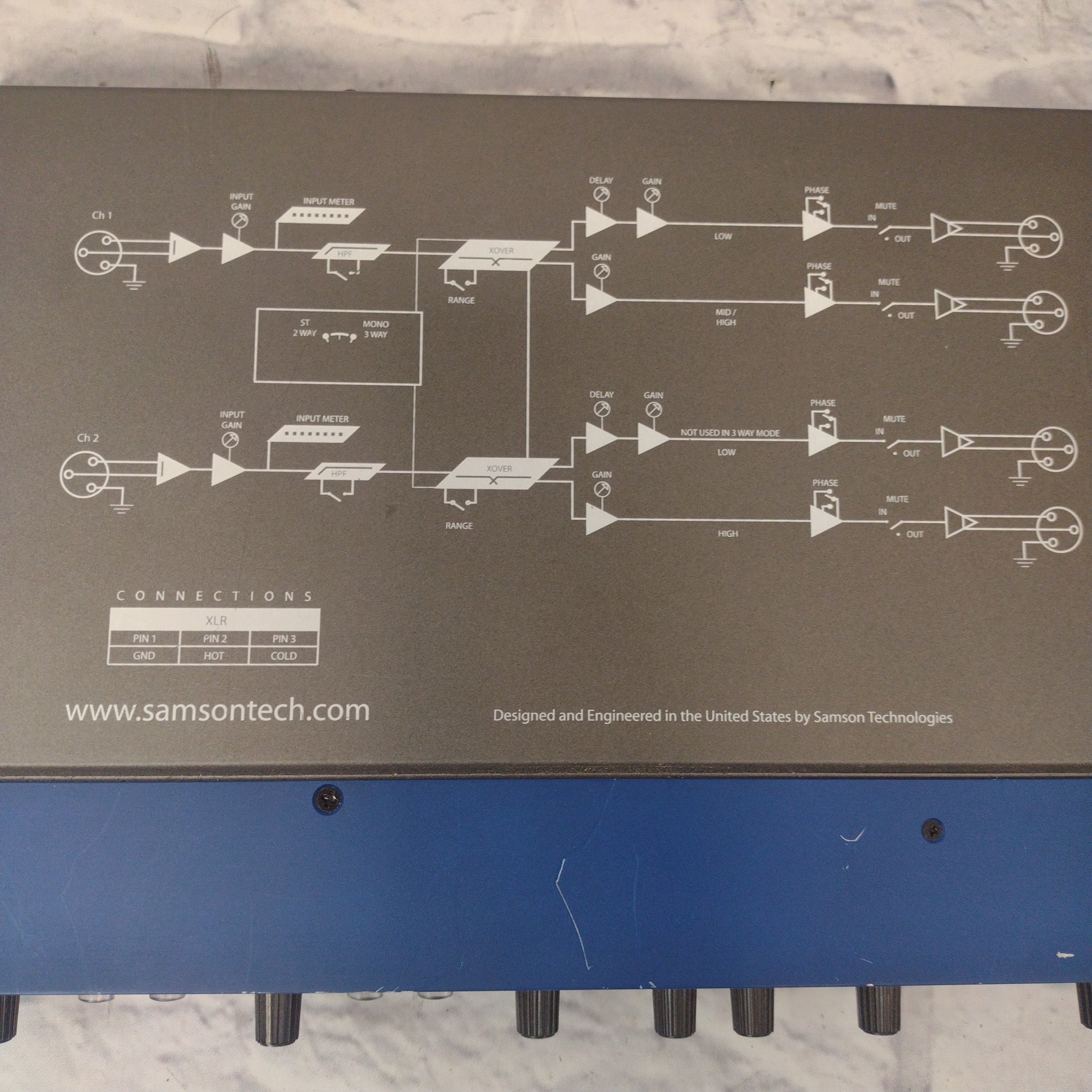 Samson S-2-Way Mono Stereo Crossover