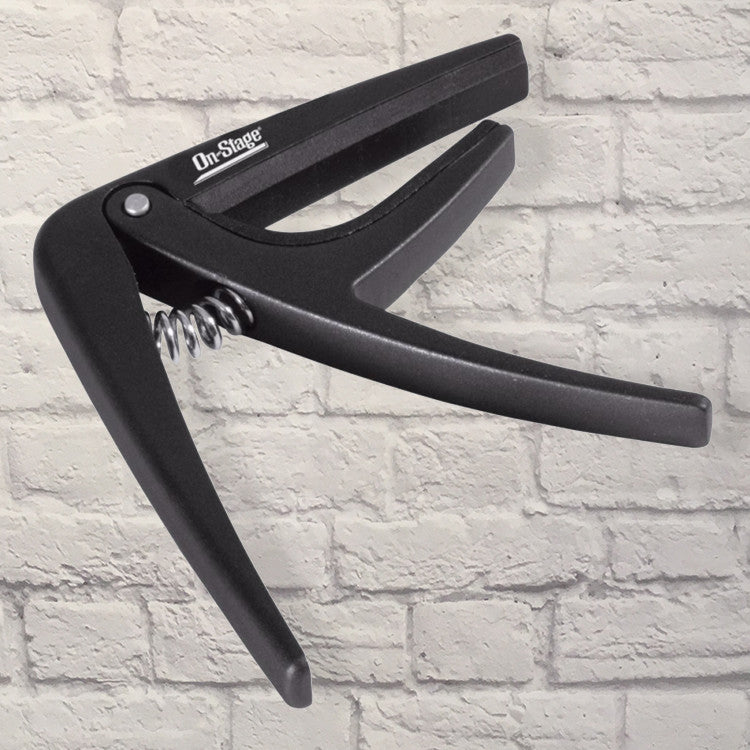On-Stage GA100 Quick Change Guitar Capo (Black)