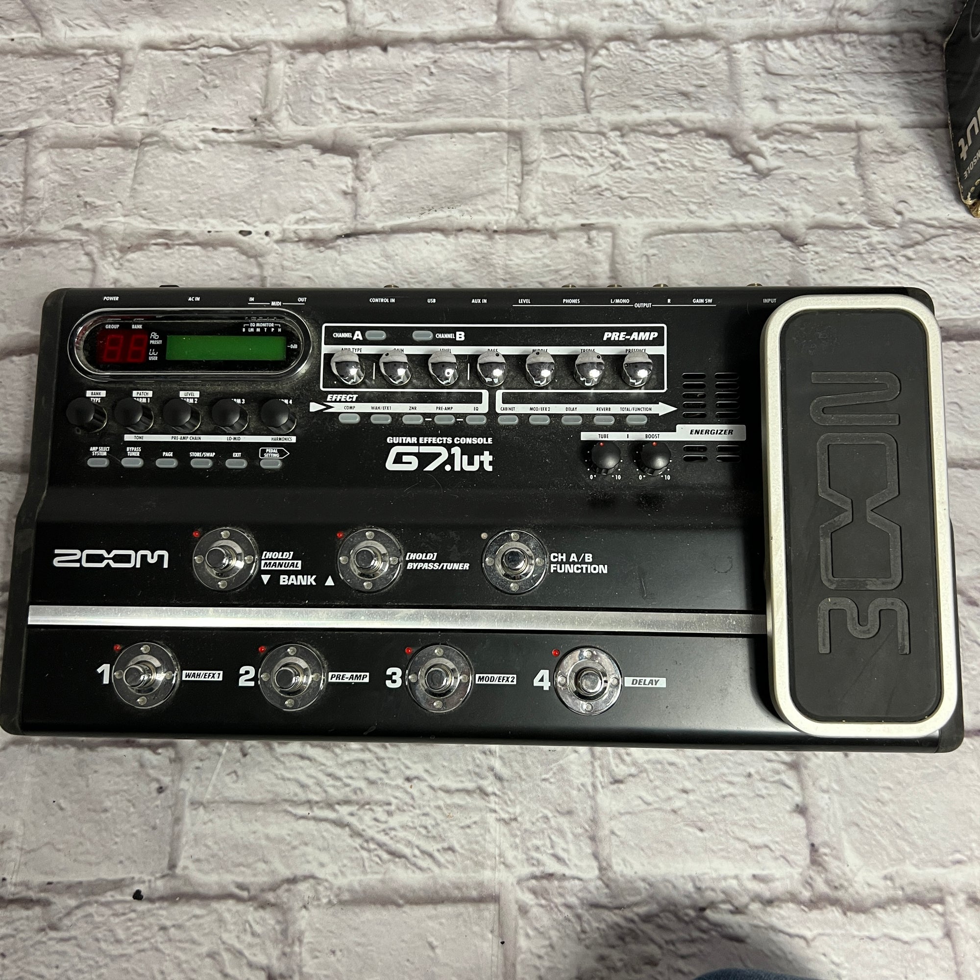 Zoom G7.1ut Multileffects Processor Pedal