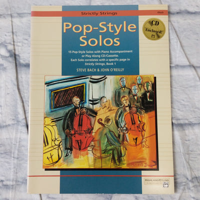 76-17450 Strictly Strings- Pop-Style Solos - Music Book