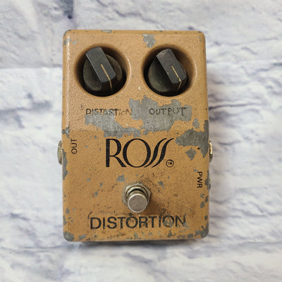 Ross Vintage Late 70's Distortion Pedal for Electric Guitar