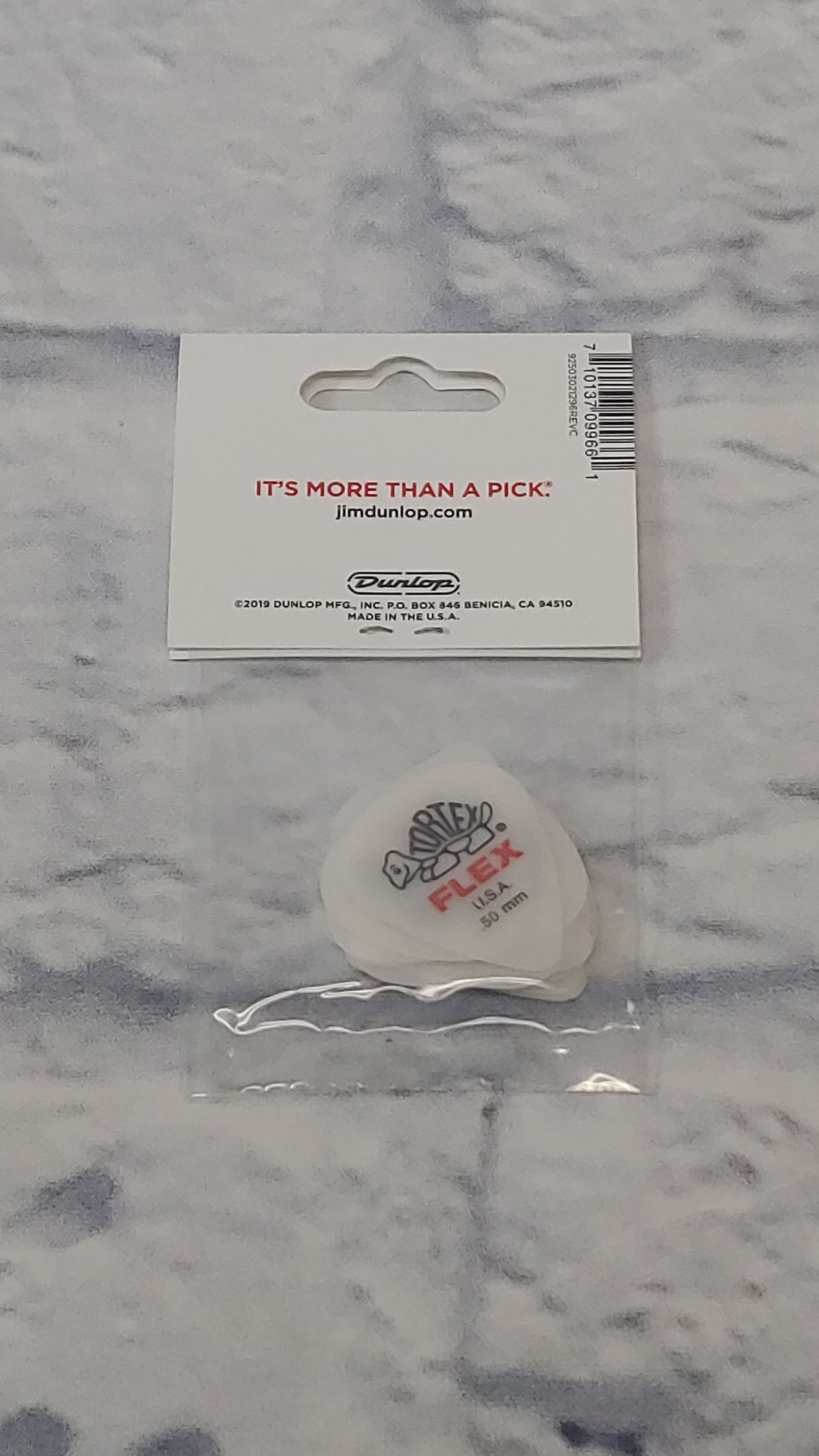 Dunlop Tortex Flex Standard .50 mm 12 Pack Picks