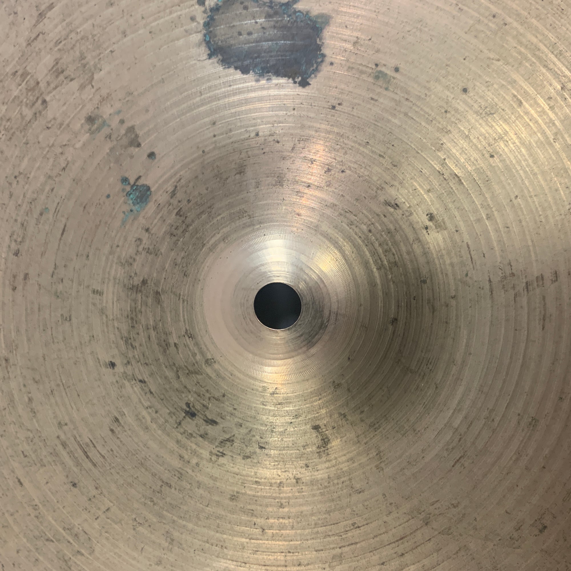 Vintage 1960s Zildjian 14 Hi Hat Cymbal Pair