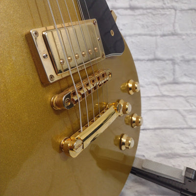 Jay Turser Gold Sparkle Les Paul Style Electric Guitar