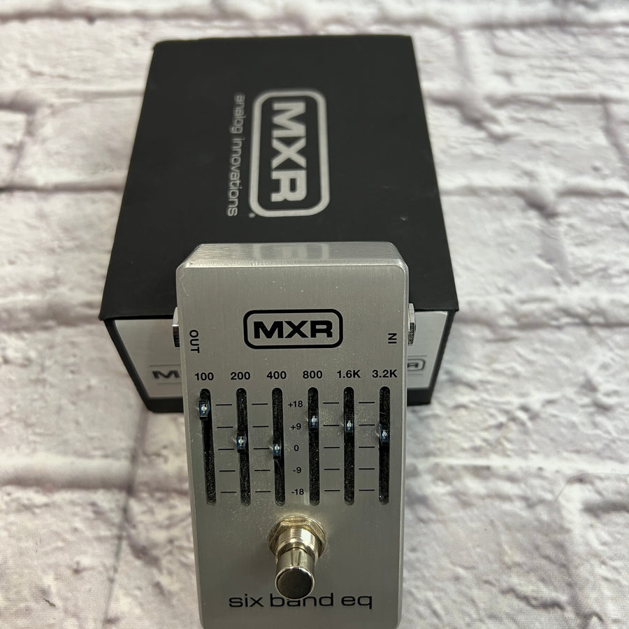 MXR Six Band EQ Equalizer Pedal