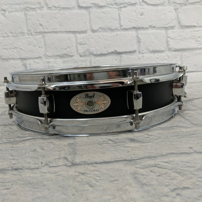 Pearl S1330B 13x3" Steel Piccolo Snare Drum