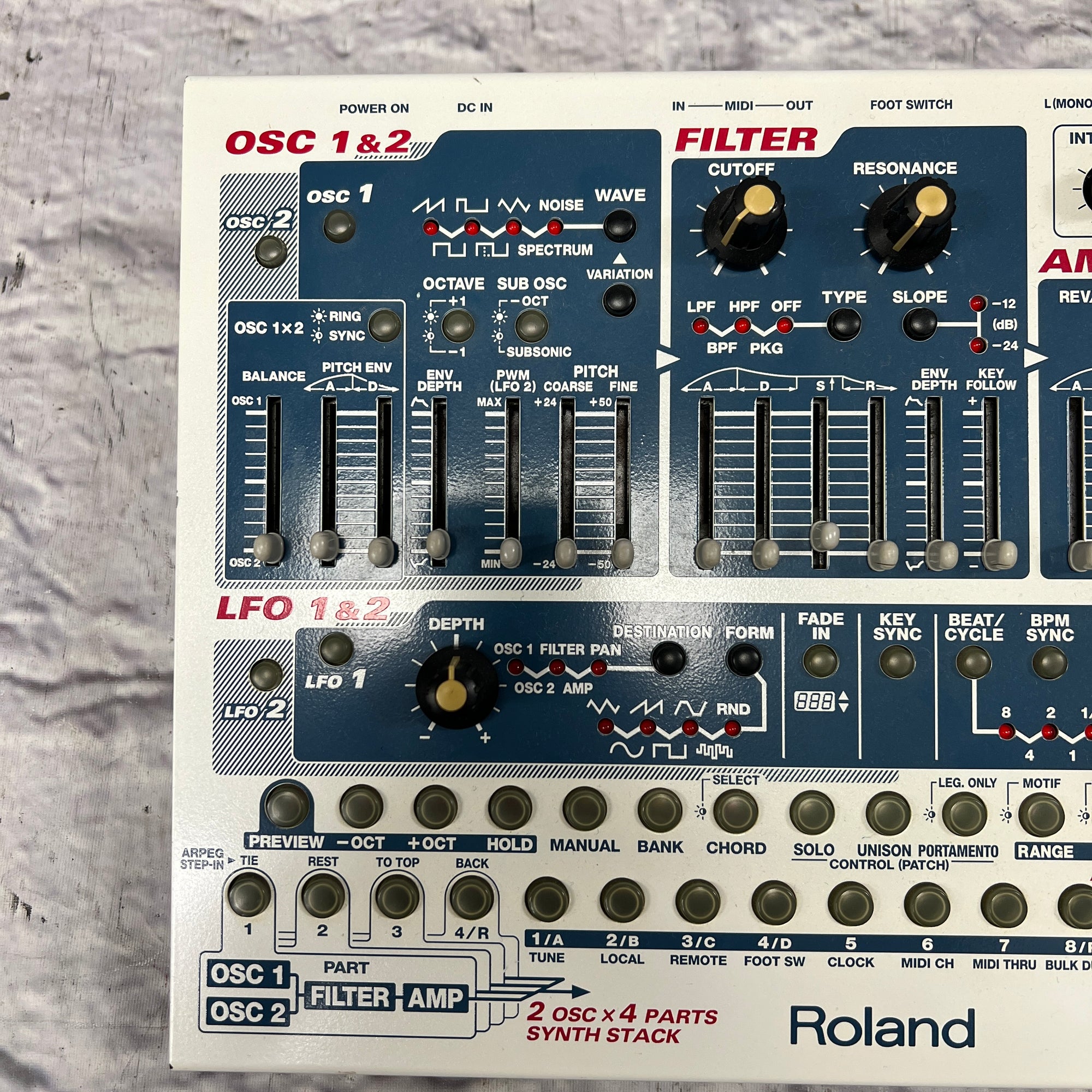 Roland SH-32 Synth - Evolution Music