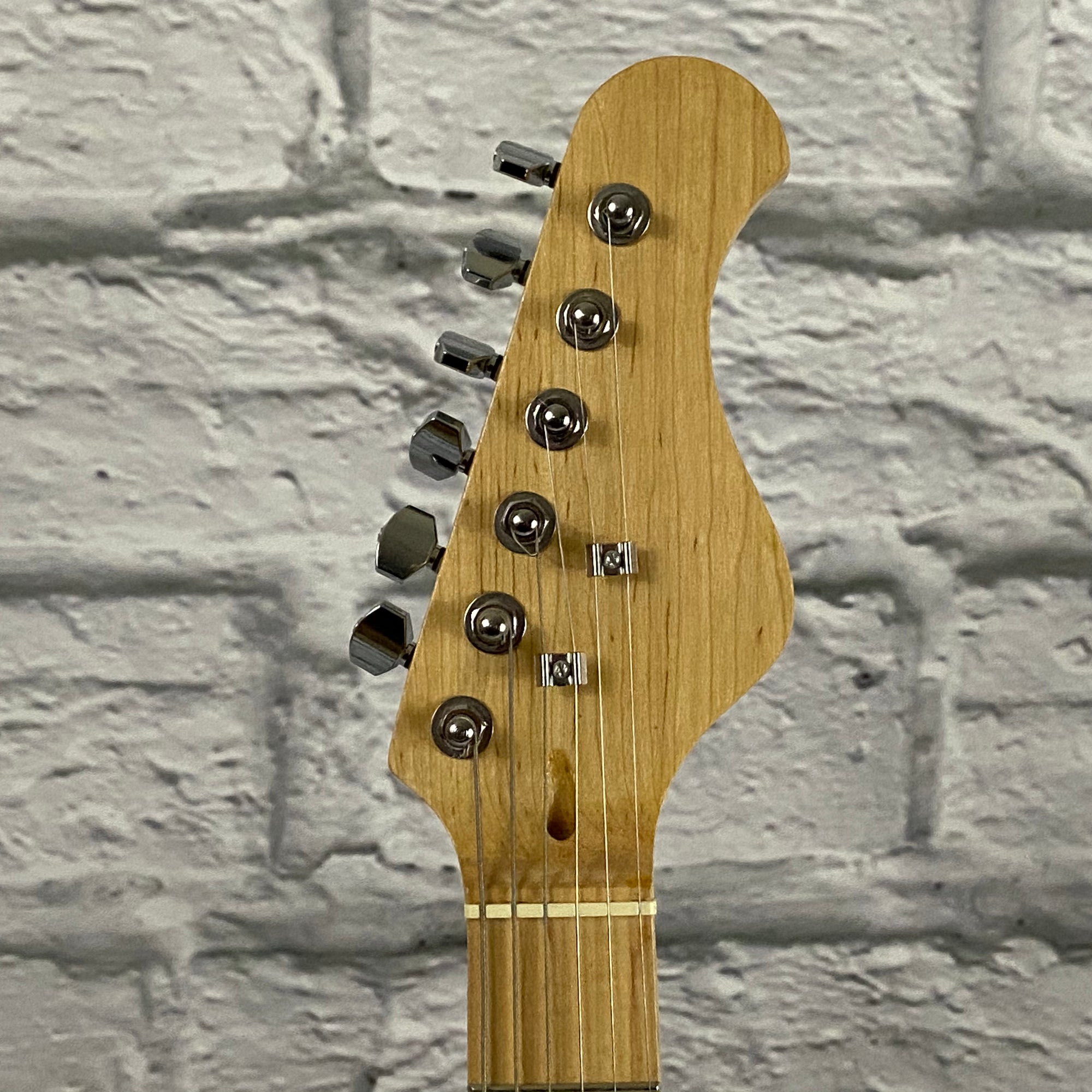 Unknown Red Strat Copy Electric Guitar