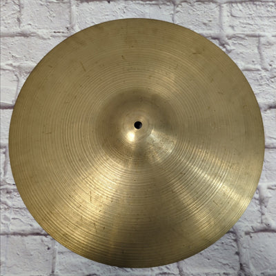 Zildjian 18 Ride Cymbal Hollow Logo