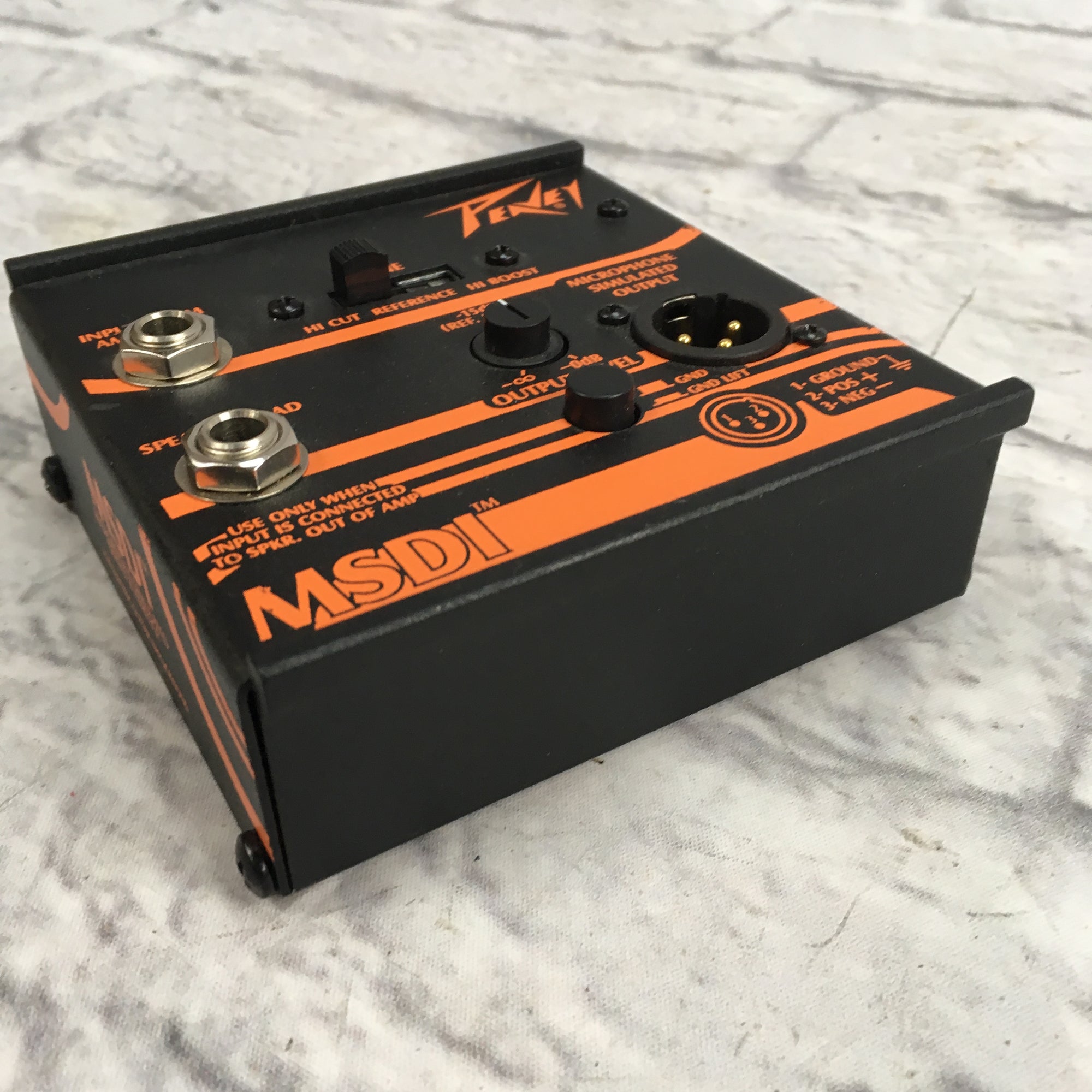 Peavey MSDI Microphone Simulated Direct Interface