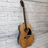 Oscar Schmidt OG2SM-A Spalted Maple Acoustic Guitar - Natural Gloss