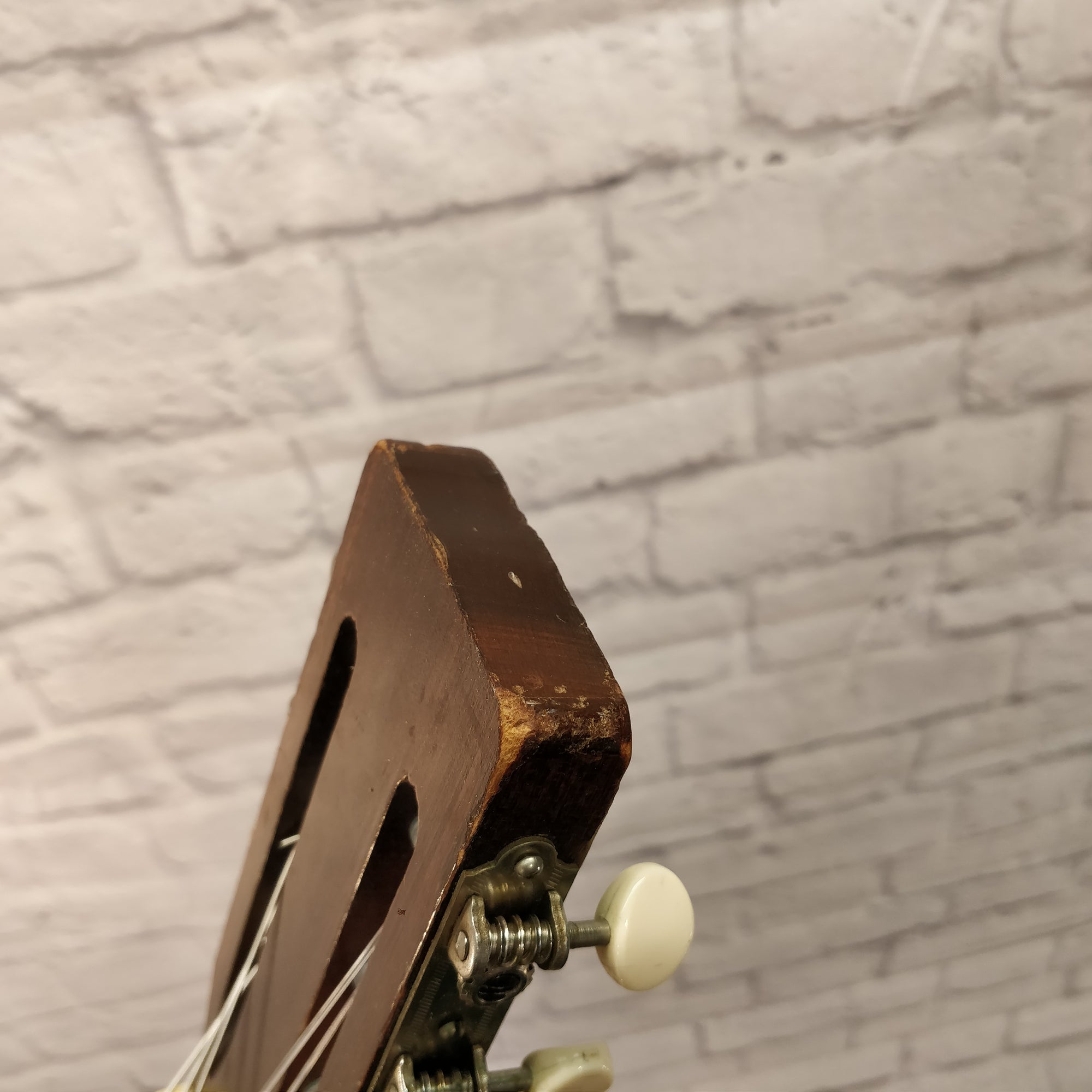 1963 Harmony H173 Classical Guitar (Rebuilt) w Orig Chipboard Case