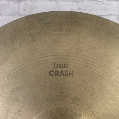 Zildjian Thin Crash 16" Crash Cymbal