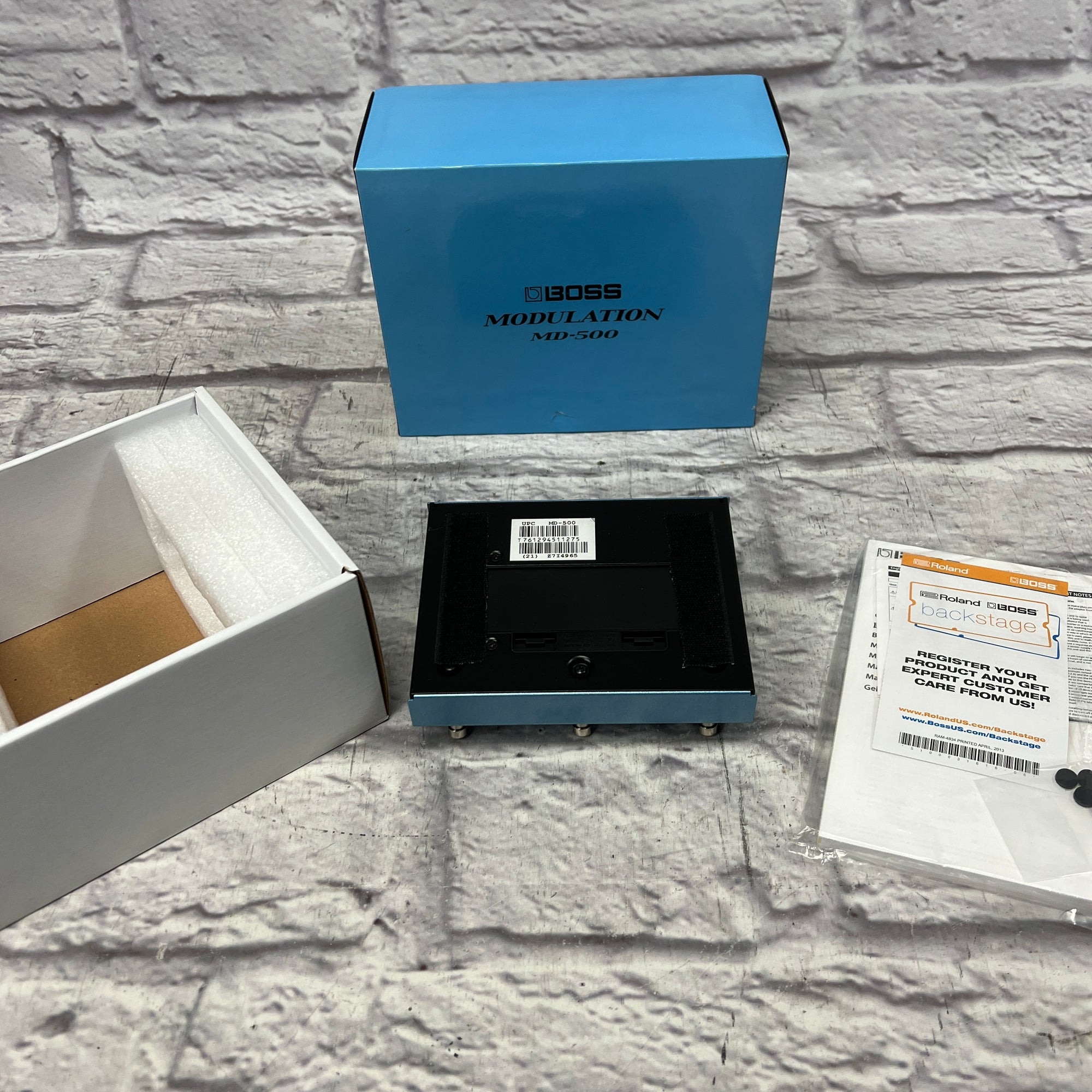 boss pedal registration Boss MD-500 Modulation Pedal