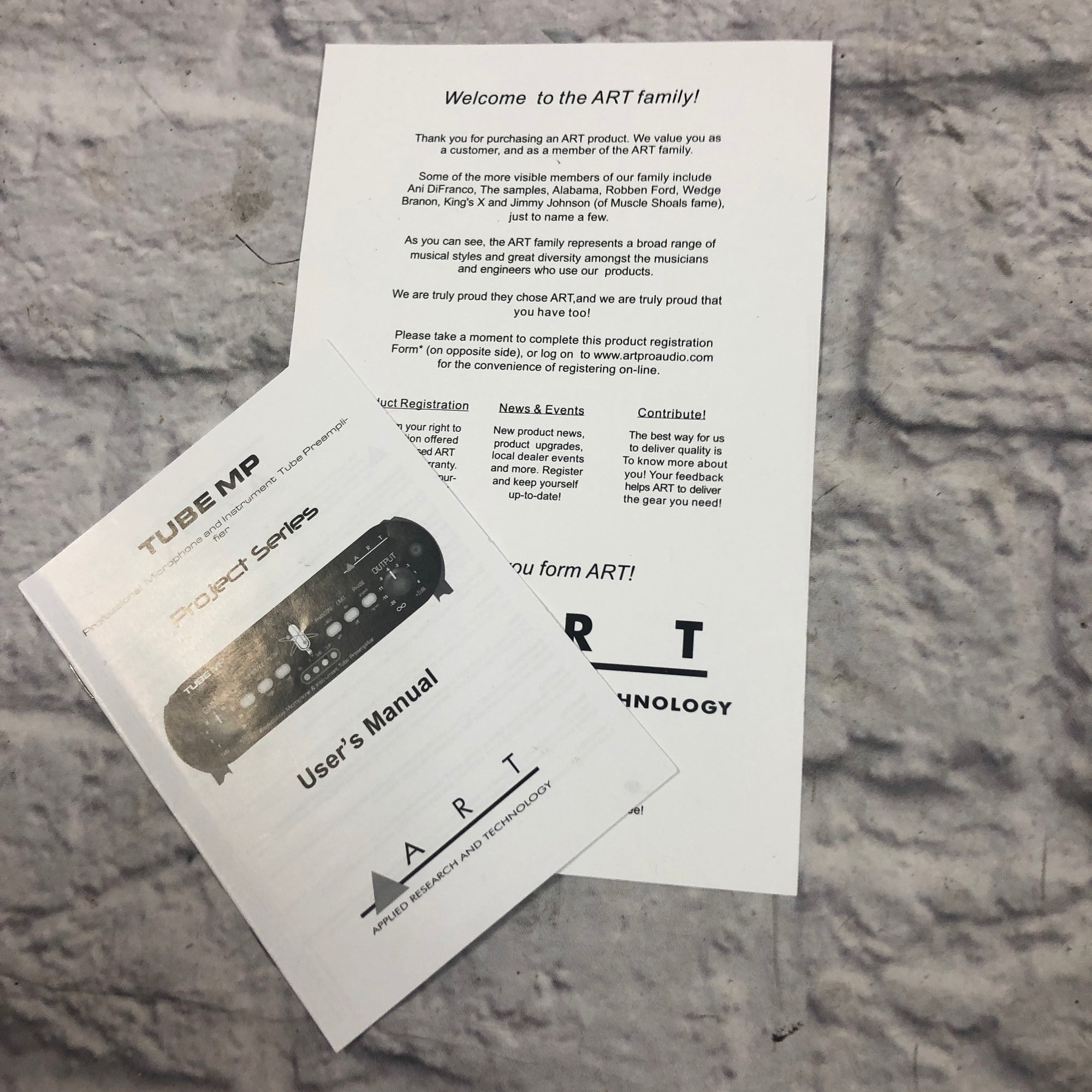 ART Tube MP Project Series Preamp
