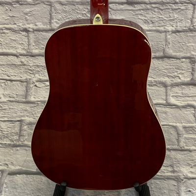 Austin AA25-D/WR Acoustic Guitar Red