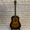 Breedlove Oregon Dread Burst Acoustic Guitar w/Case - Mint New Old Stock
