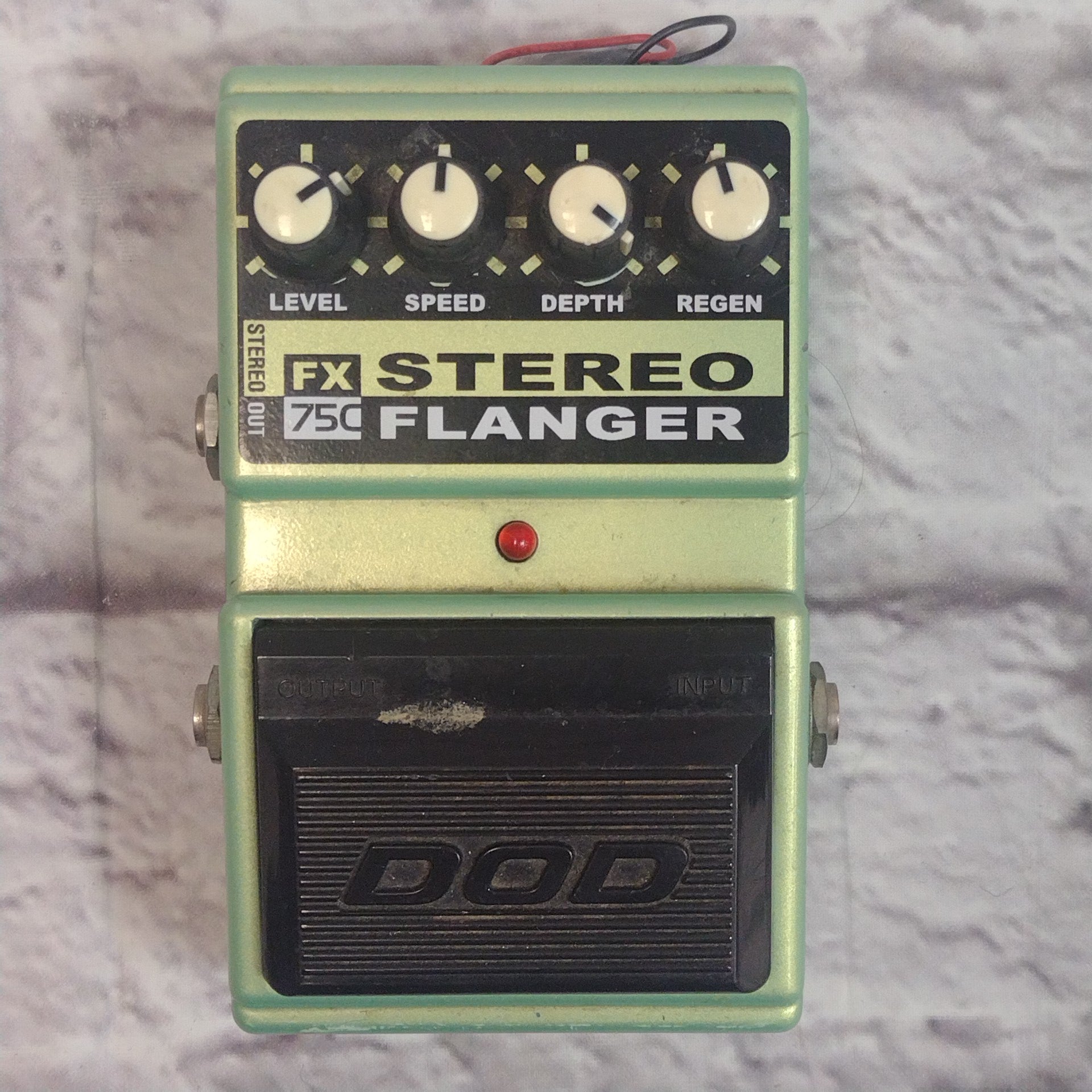 DOD FX75C Stereo Flanger Pedal