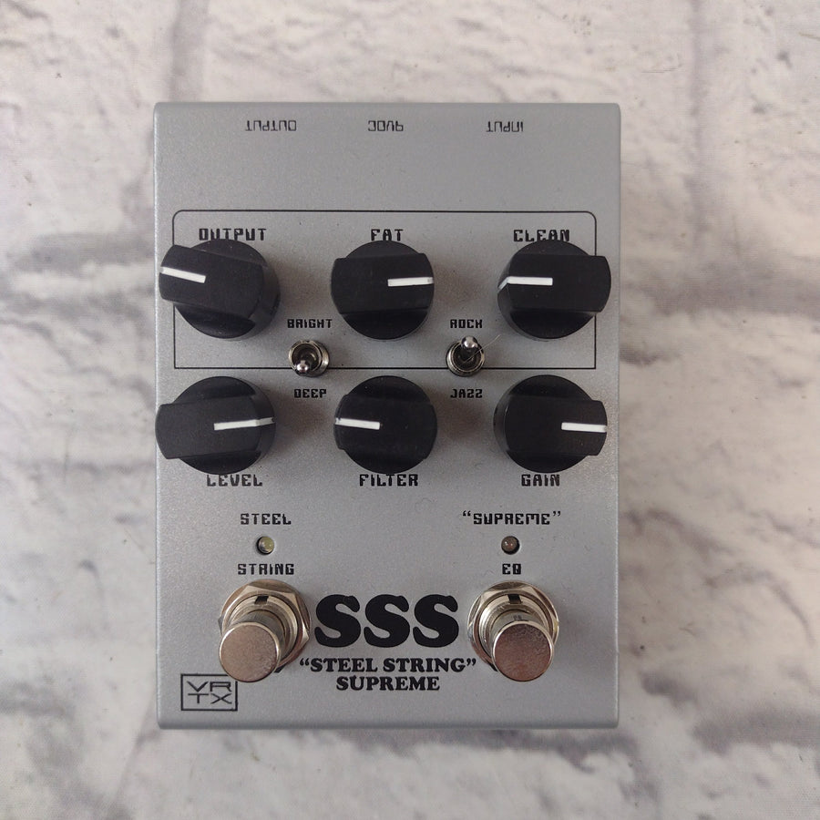 Vertex SSS Steel String Supreme Overdrive Pedal