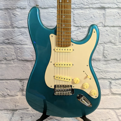 Fernandes Strat Electric Guitar Metallic Blue Finish - New Old Stock!