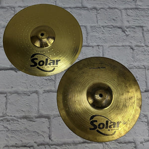 Solar by Sabian 13  Hi Hats