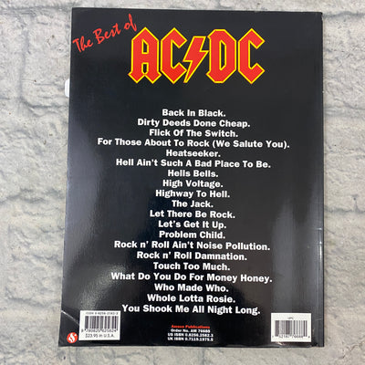 Amsco The Best of AC/DC Guitar Book
