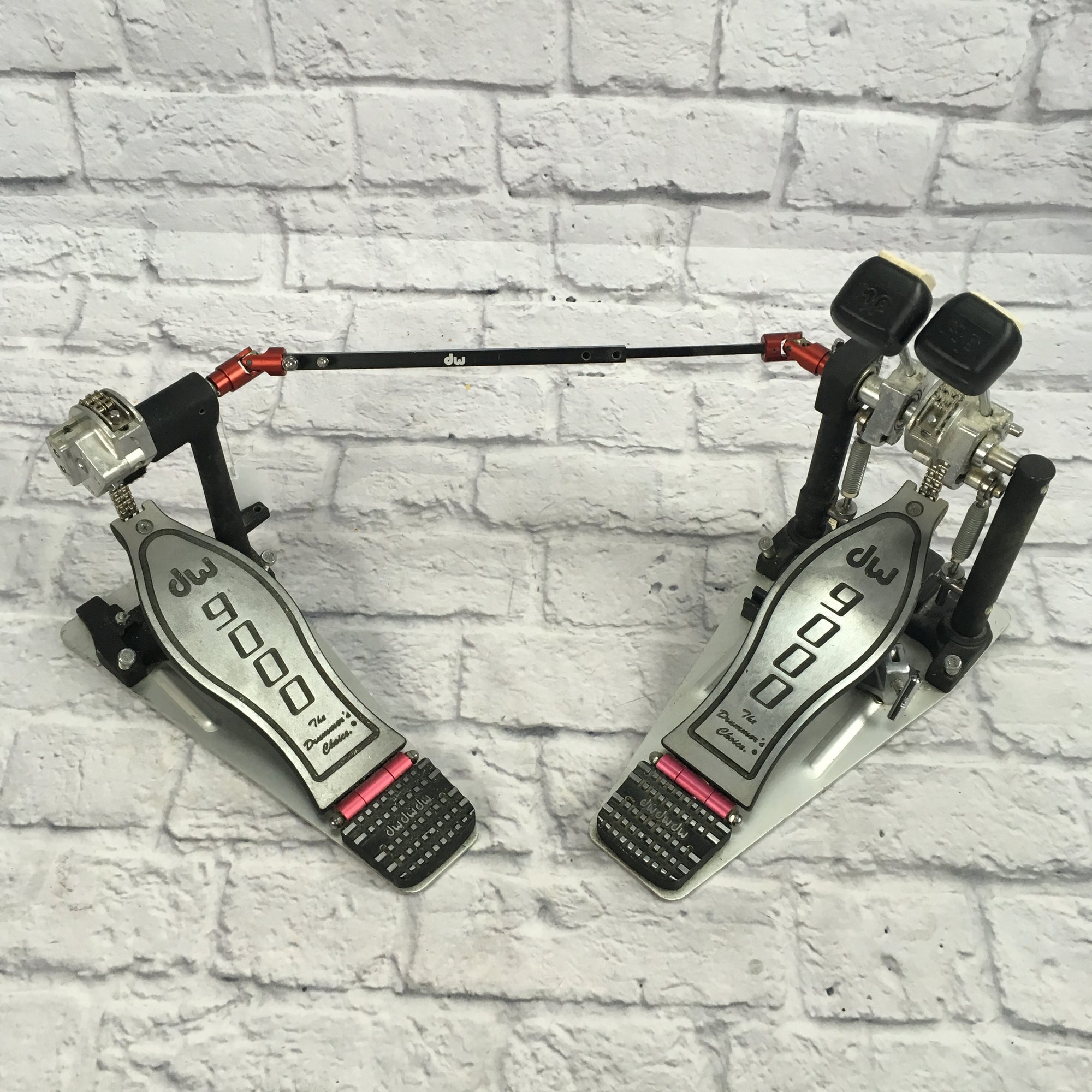 dw 9000 double pedal DW 9000 Double Bass Drum Pedal