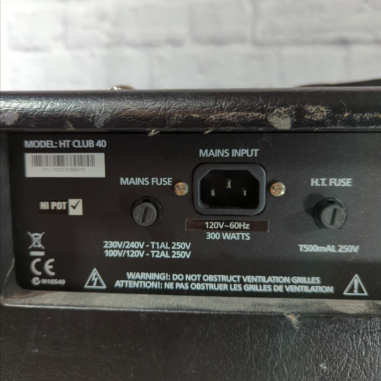 Blackstar HT CLUB 40 (clean channel out) Guitar Combo Amp