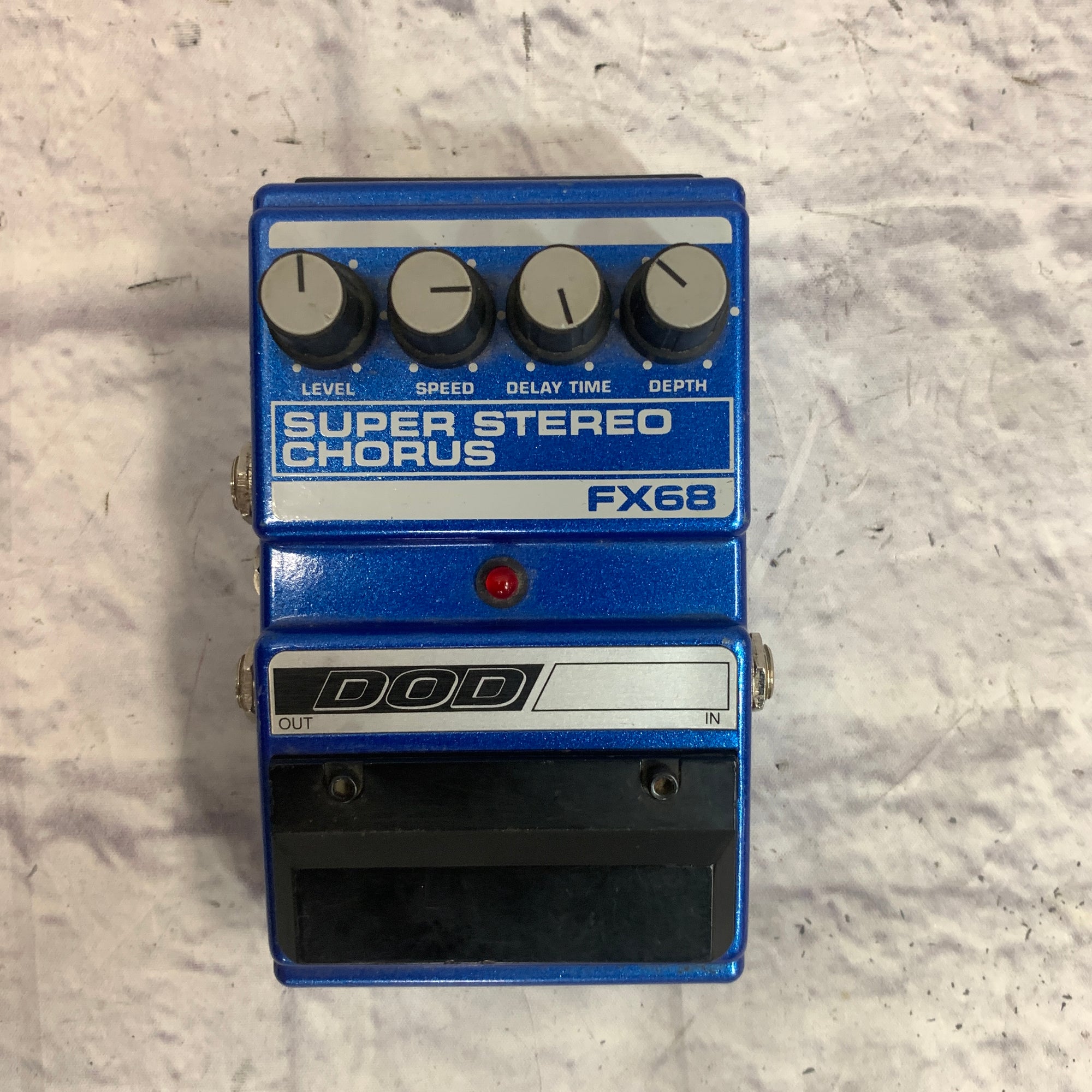 dod chorus pedal DOD Super Stereo Chorus FX68 Chorus Pedal
