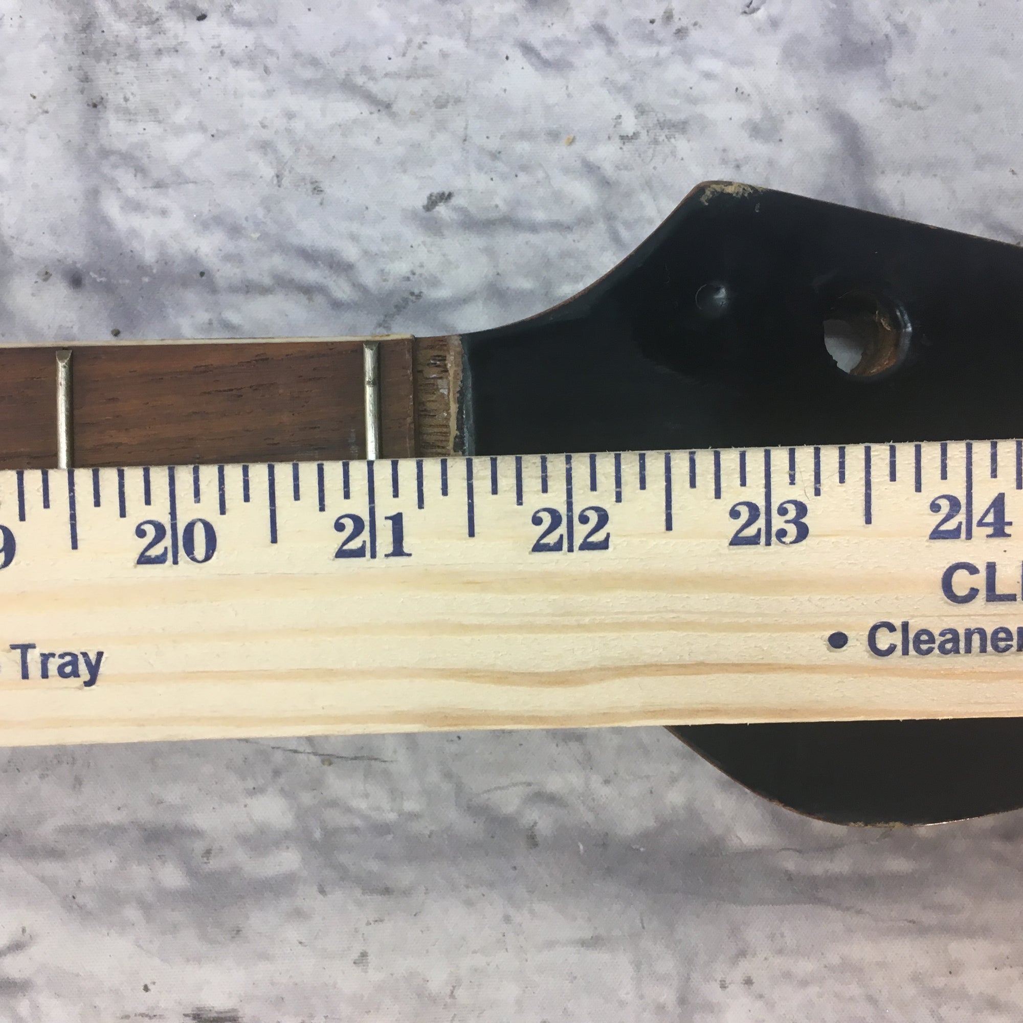 Vintage 1960s Short Scale Bass Guitar Neck (E) Rosewood Fretboard Made in Japan