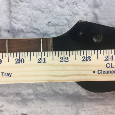 Vintage 1960s Short Scale Bass Guitar Neck (E) Rosewood Fretboard Made in Japan