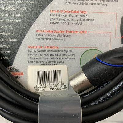 Monster Prolink XLR Cable 30ft