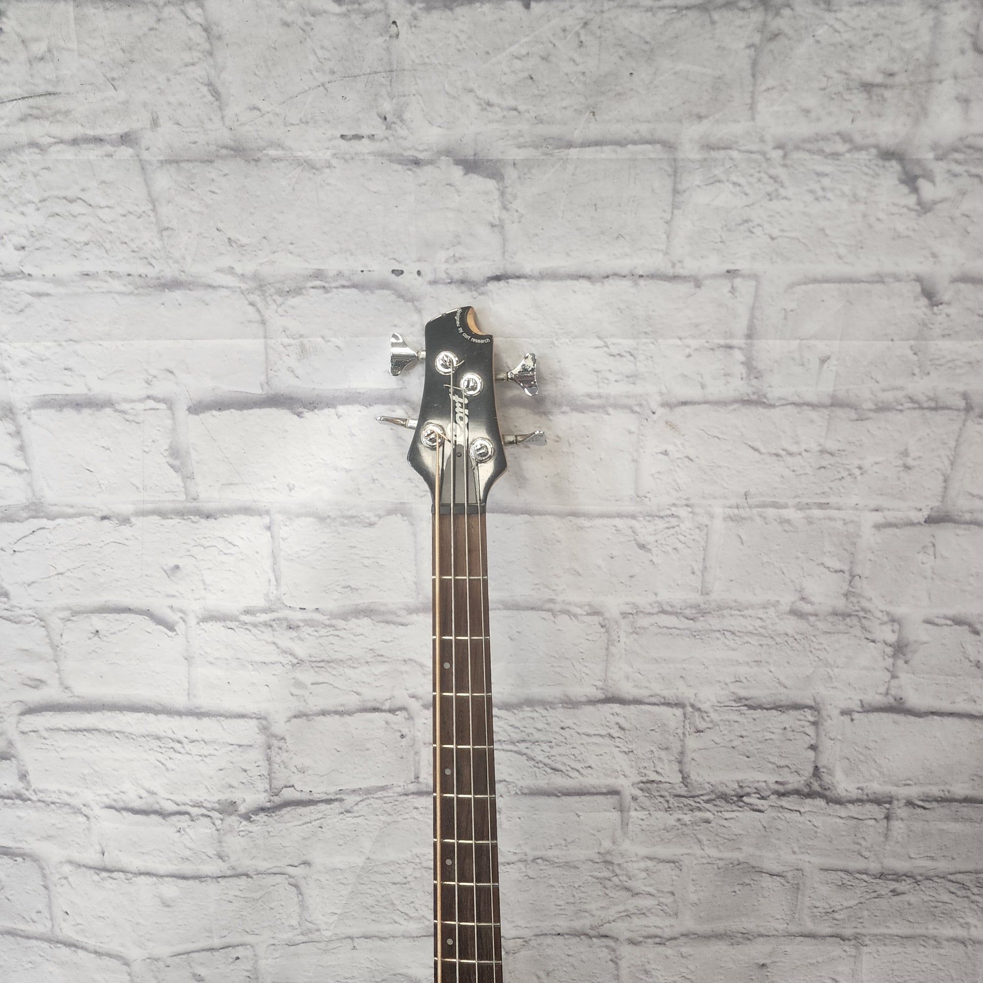 Cort 4 String PJ Bass Transparent Green